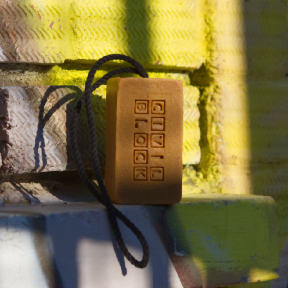 EASTERN BLOCK + ROPE Turmeric + Patchouli Calming Soap on a Rope