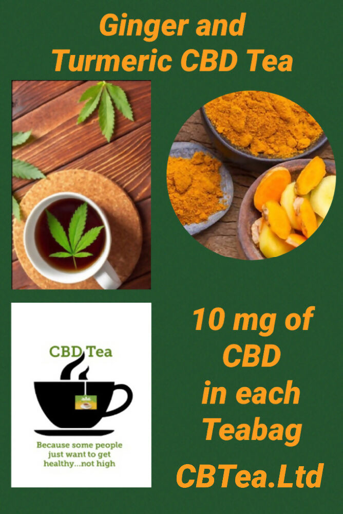 Ginger and Turmeric CBD Tea