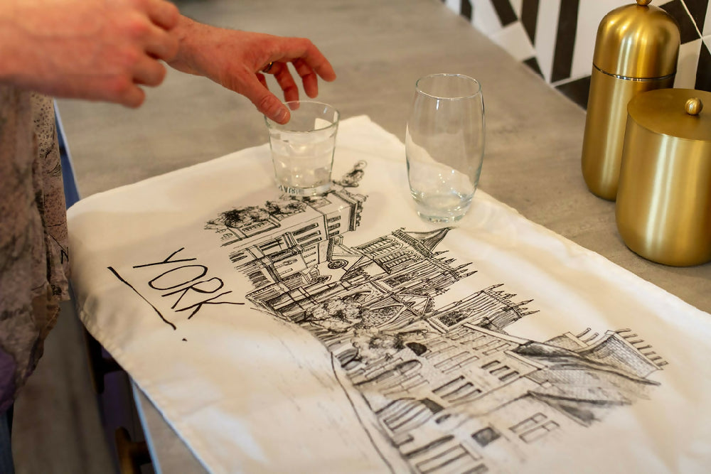 YORK TEA TOWEL