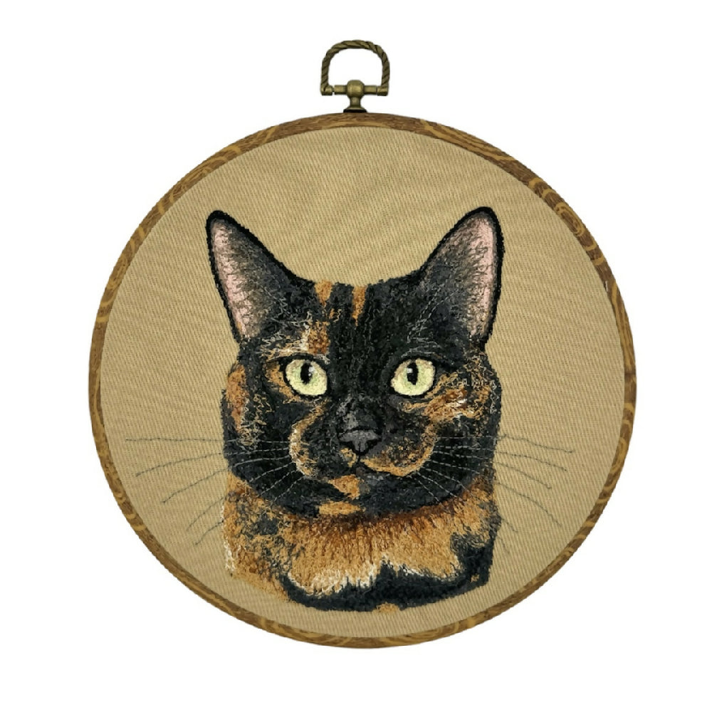 Custom Made 10 Inch Freehand Embroidery Hoop