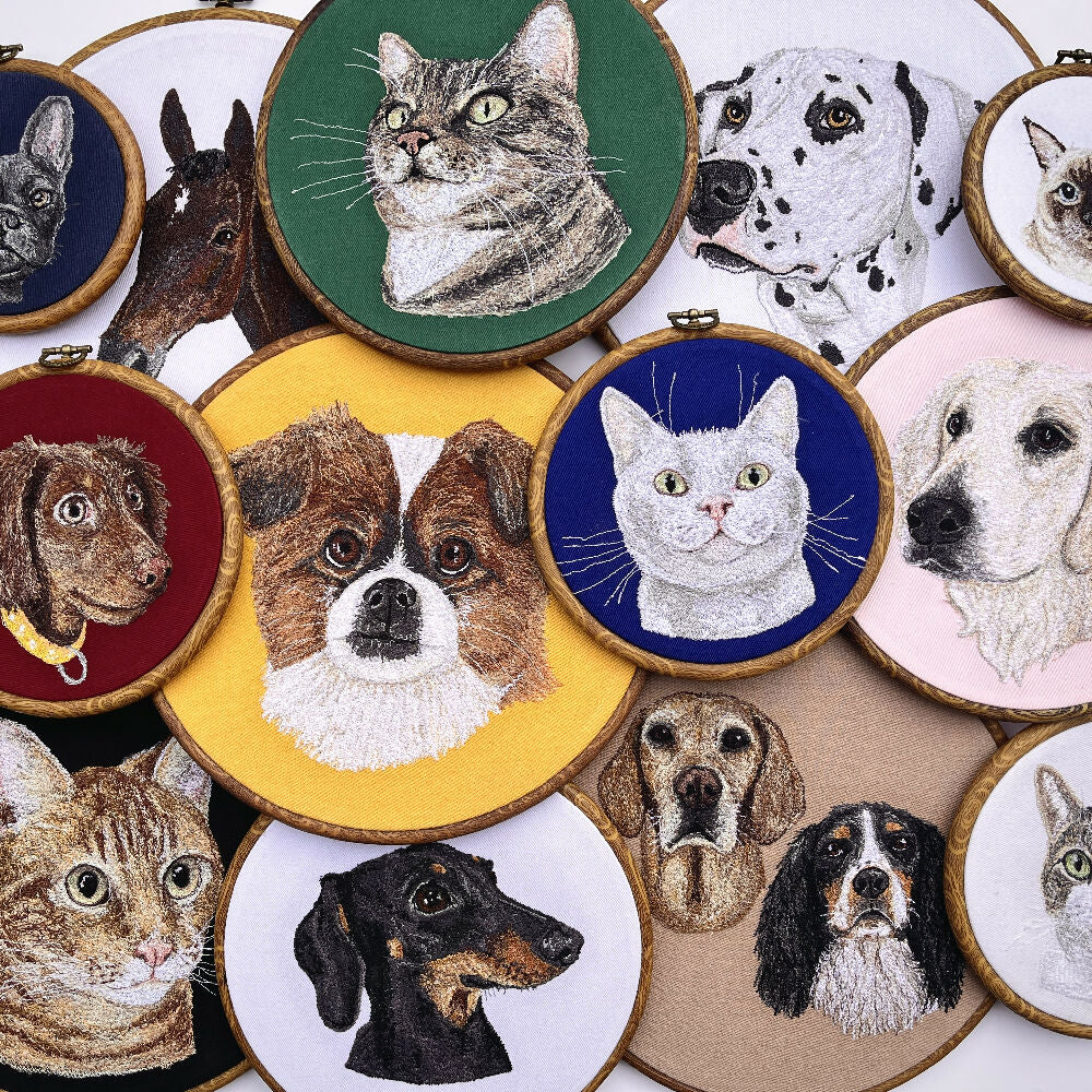 Custom Made 6 Inch Embroidery Hoop