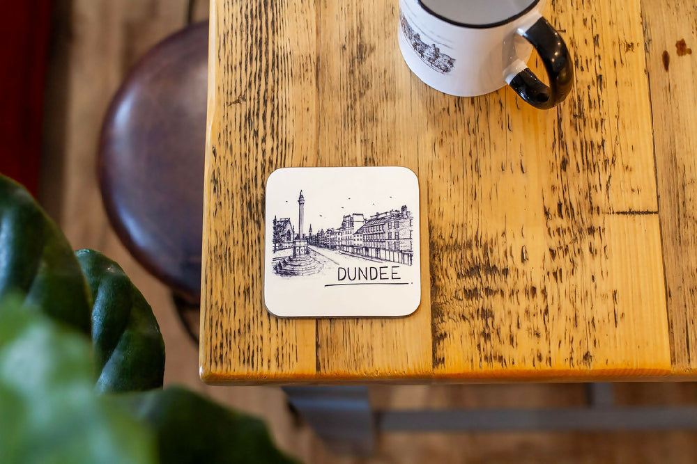 DUNDEE SKYLINE DRINKS COASTER