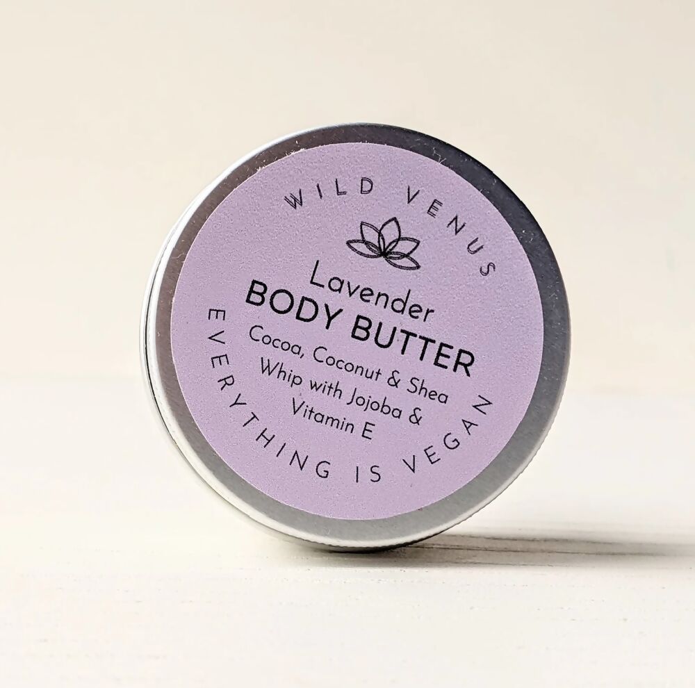 Rosemary Body Butter / Natural & Vegan / Triple Whipped with Shea & Cocoa Butter