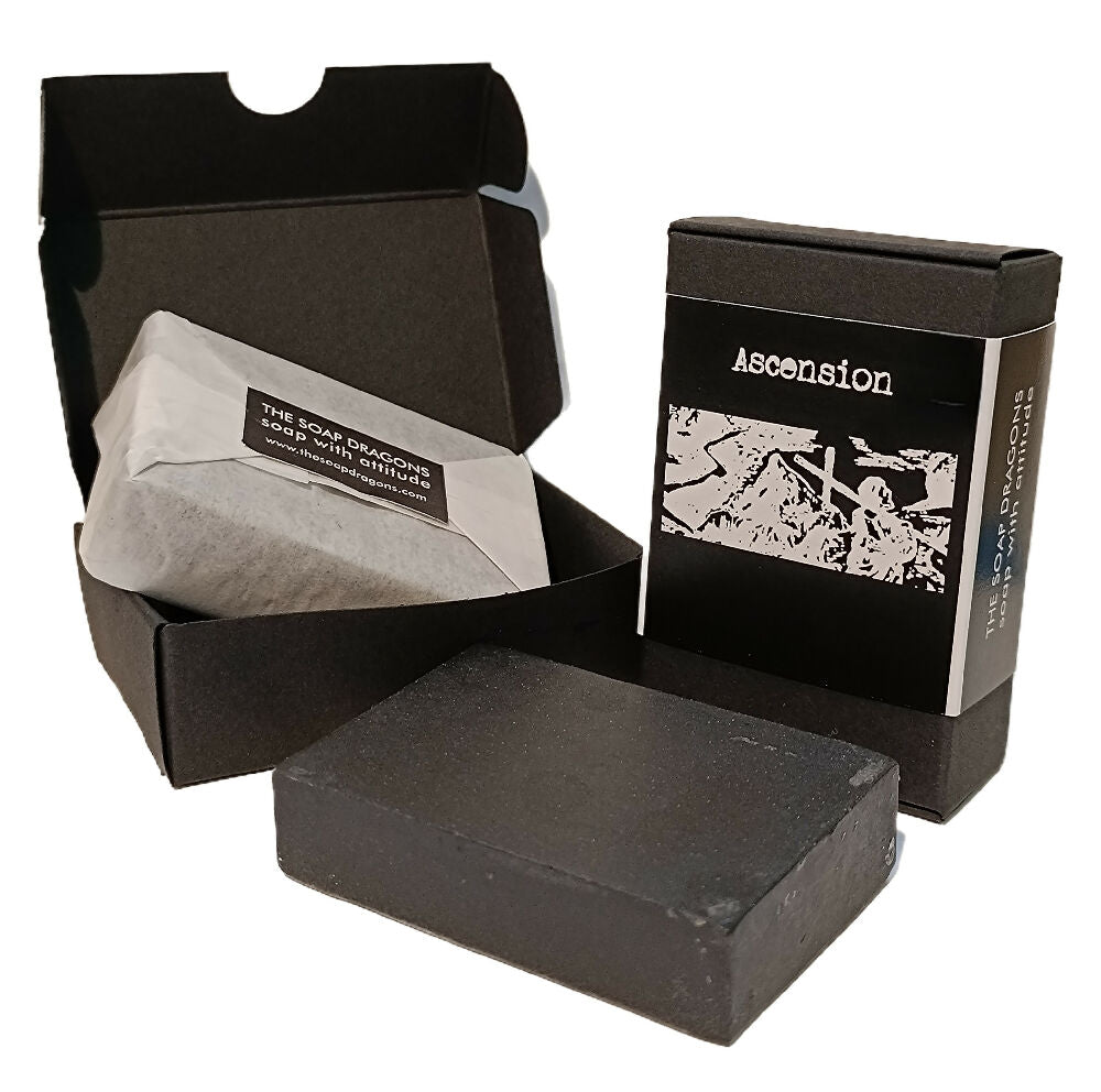 ASCENSION SOAP BAR (PATCHOULI AND ACTIVATED CHARCOAL)
