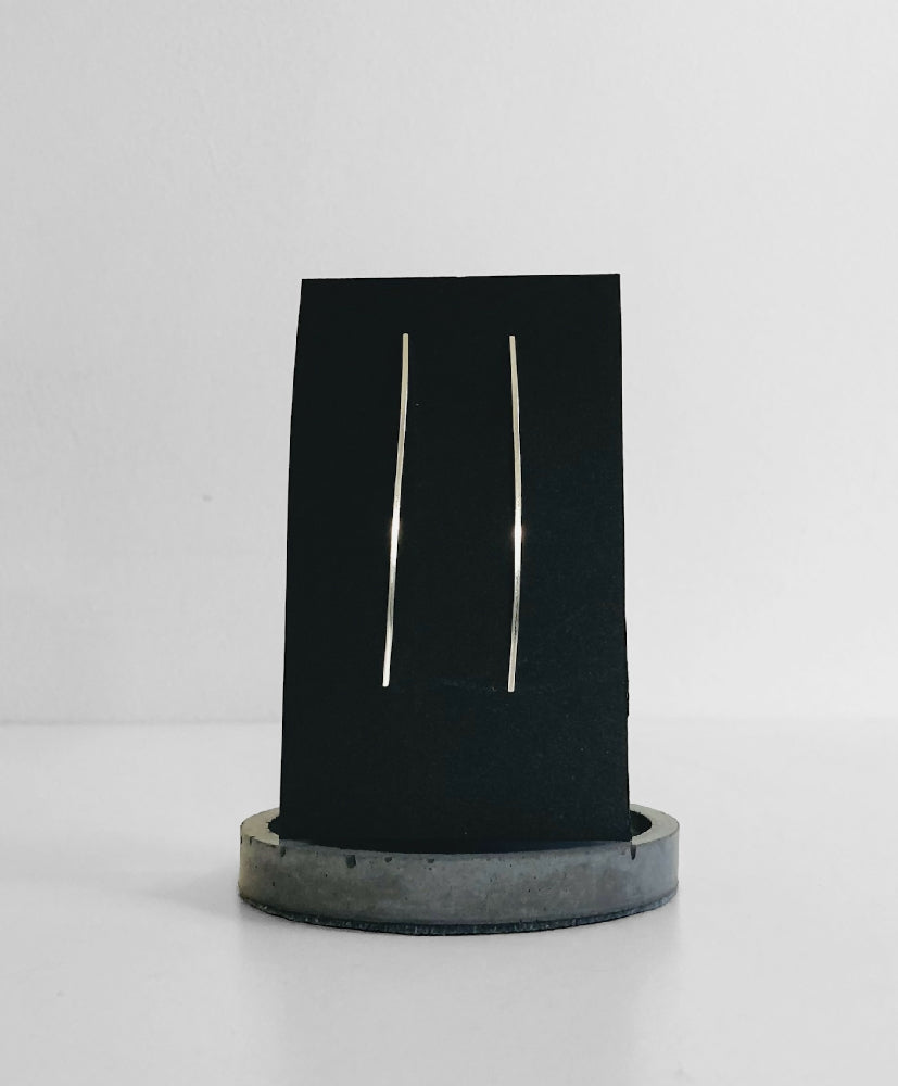 Contemporary Handmade Sterling Silver Earrings