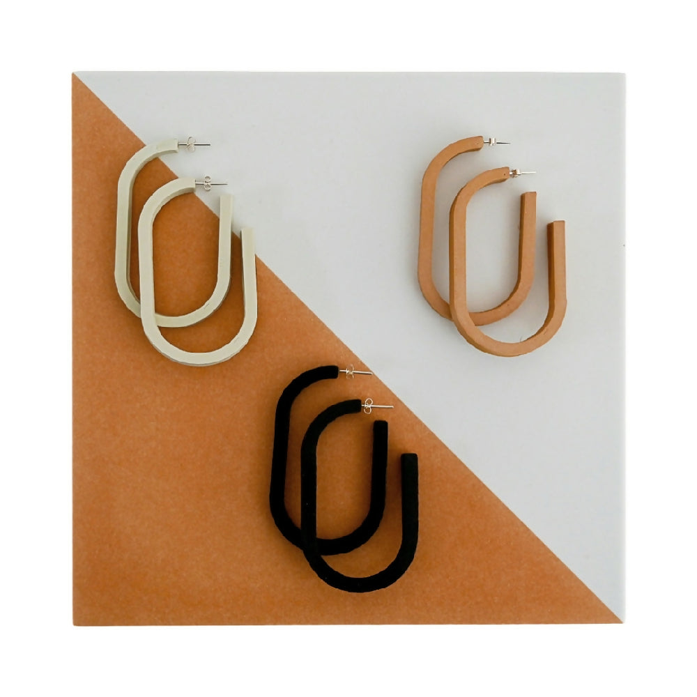 3D Printed Large Oval Hoops