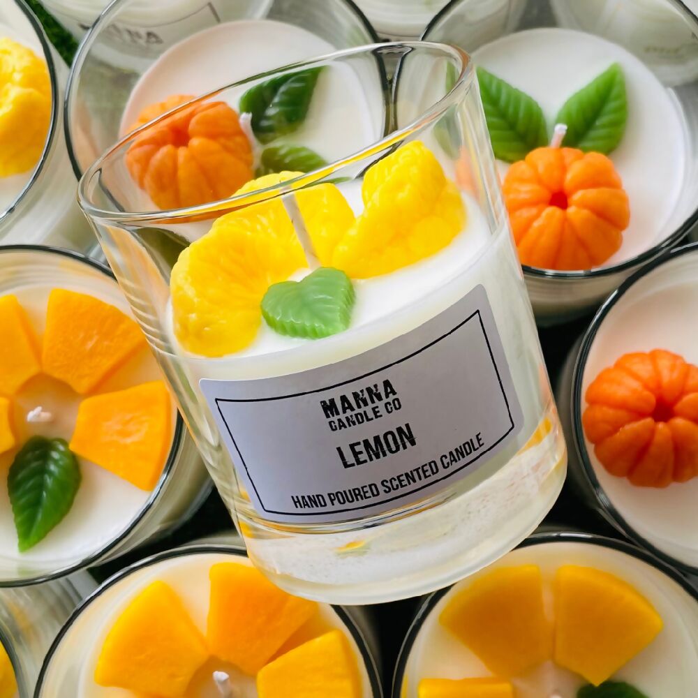 MANNA CANDLE CO/LEMON CANDLE