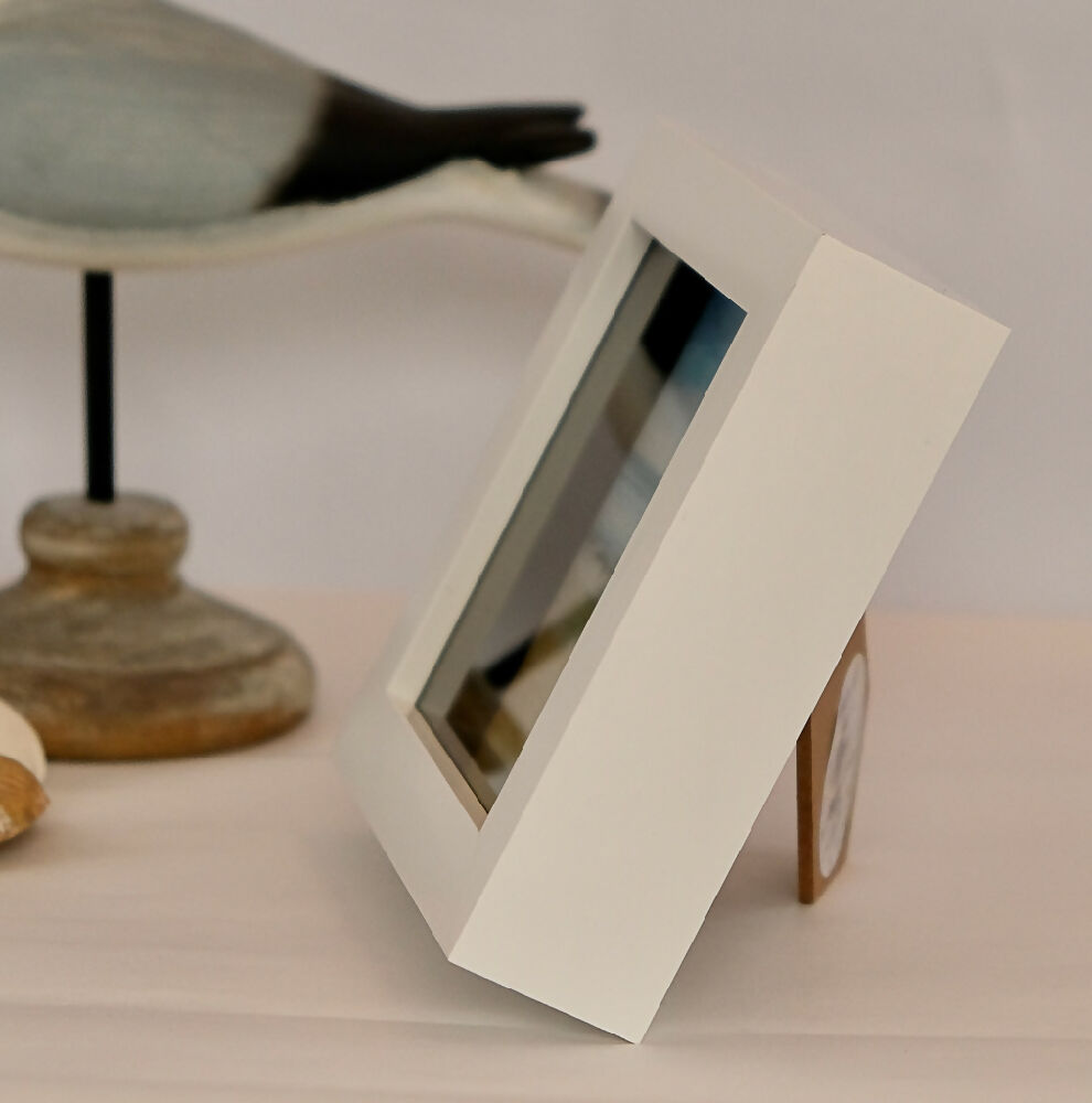 BEACH PRINT IN MINI BOX FRAME - "SEILEBOST BEACH"