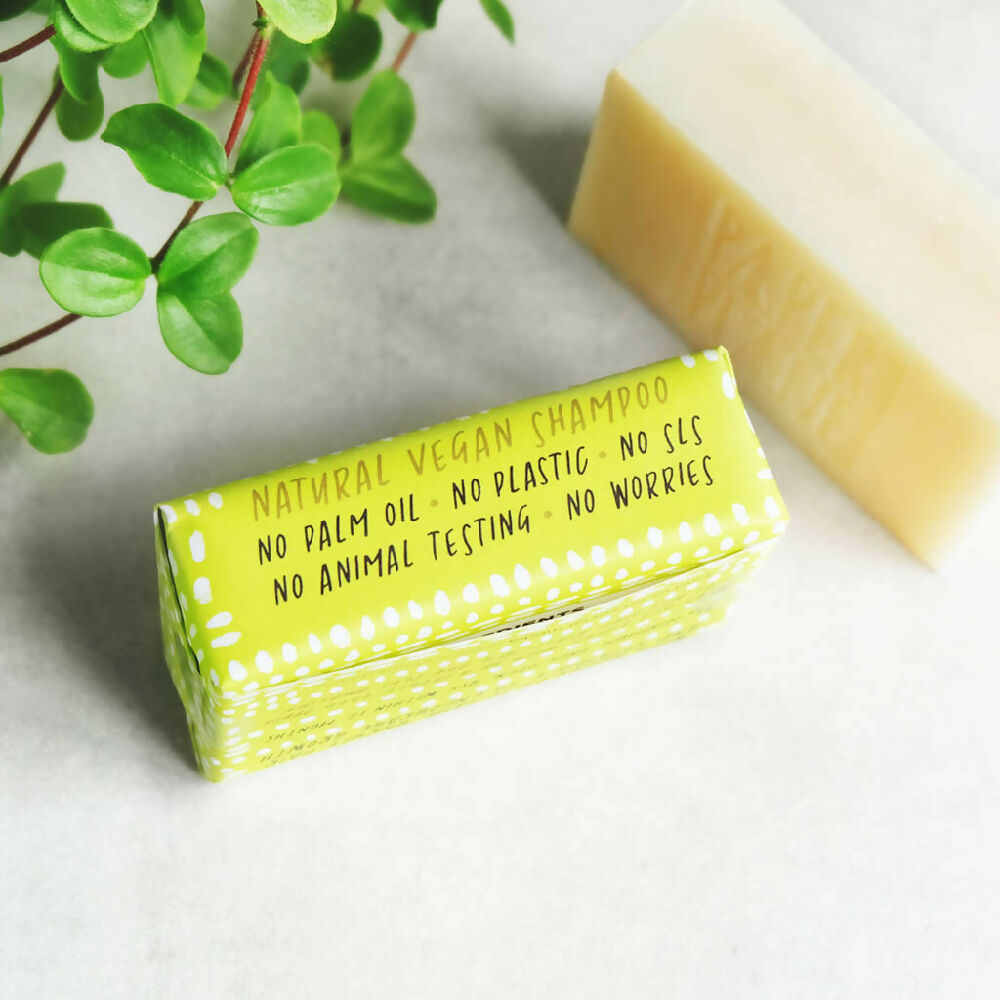 PEPPERMINT AND EUCALYPTUS SOLID SHAMPOO BAR 95g