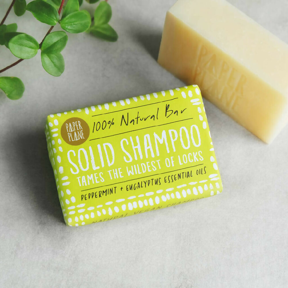 PEPPERMINT AND EUCALYPTUS SOLID SHAMPOO BAR 95g
