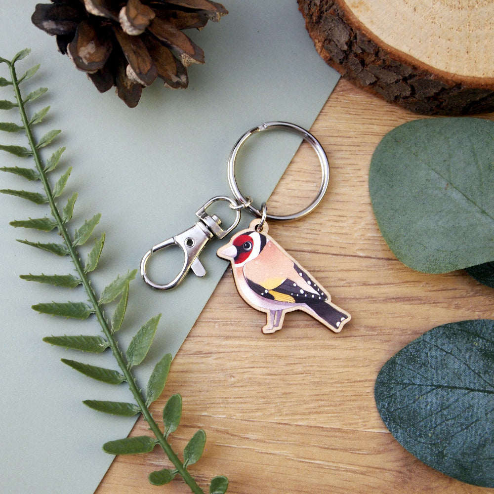 keyring goldfinch 1