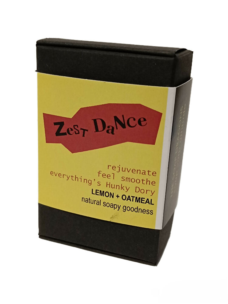 ZEST DANCE SOAP BAR (LEMON AND OATMEAL)