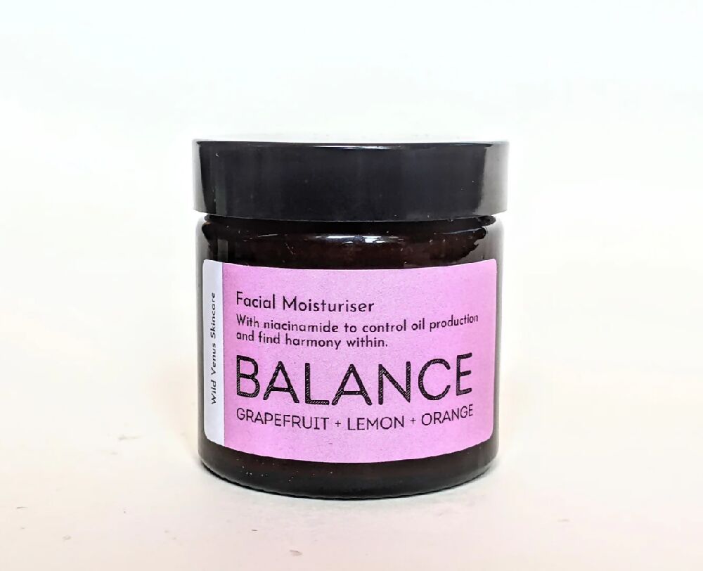 Restore Moisturiser / Niacinimide & Sea Buckthorn / Lavender & Tea Tree