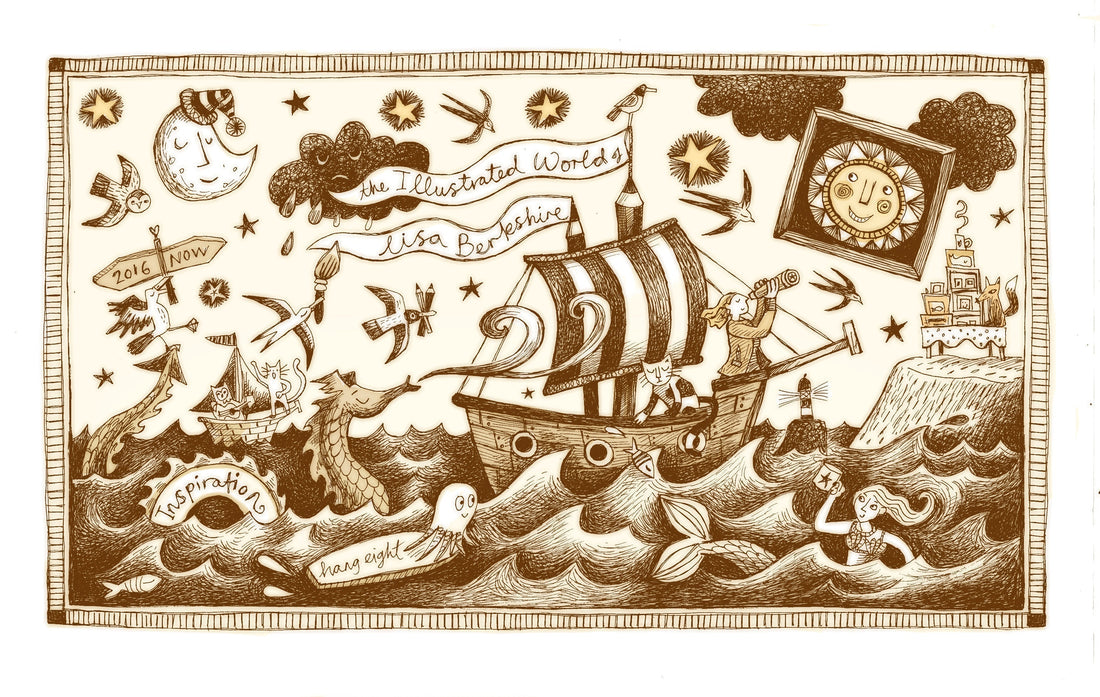 Finding Creative Inspiration and Establishing a Niche - Insights From Illustrator Lisa Berkshire