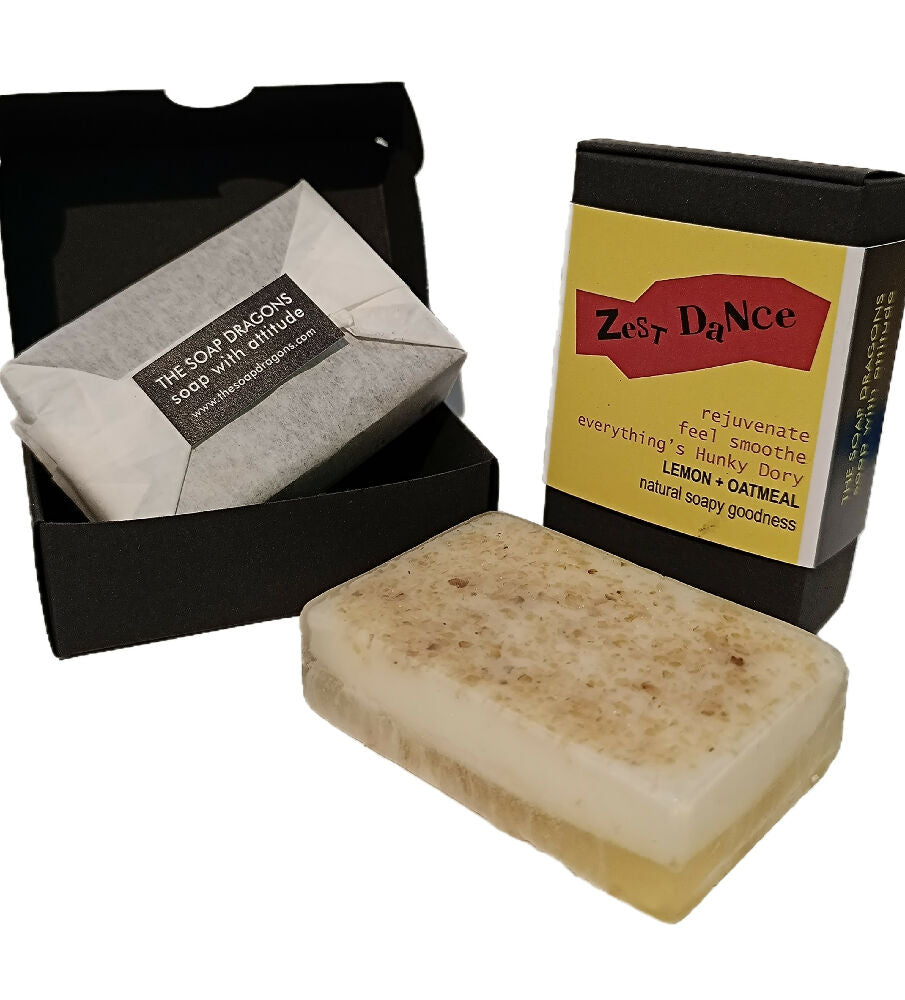 ZEST DANCE SOAP BAR (LEMON AND OATMEAL)