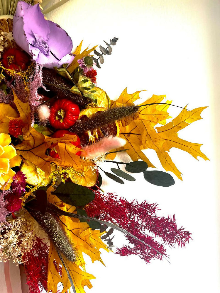 EXTRA LARGE DRIED FLOWER WREATH