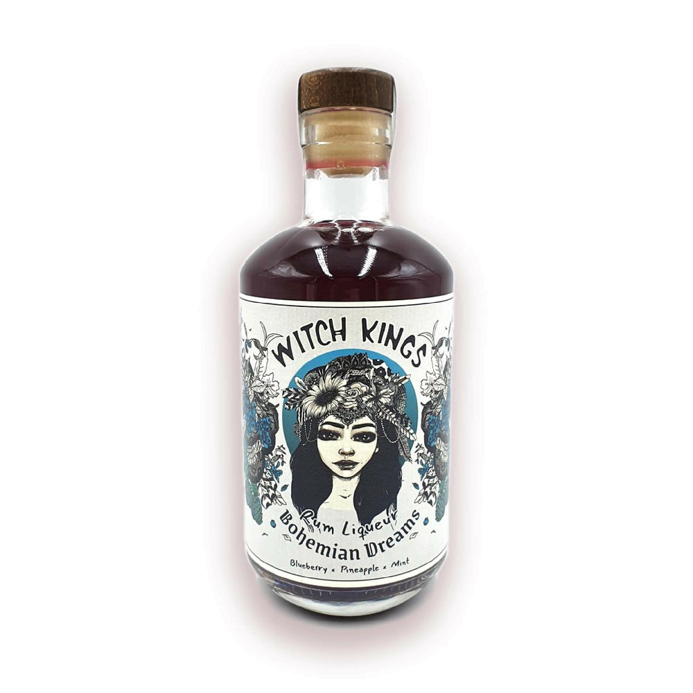 Bohemian Dreams - Blueberry, Pineapple & Mint - Rum Liqueur (20% ABV, 50cl, 18+)