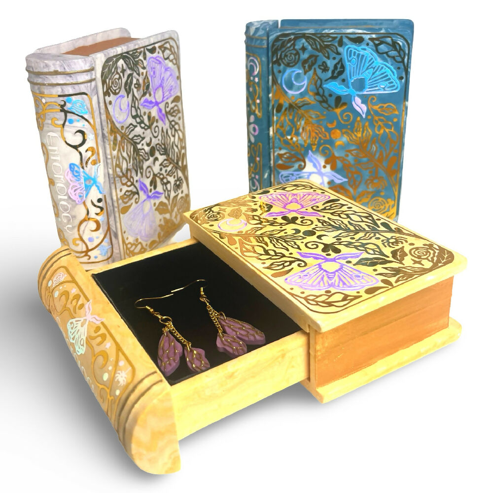 Book Jewellery Box - Entomology - The Study of Insects and Bugs