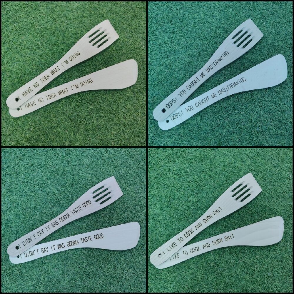 Funny spatula. Master baker. Alternative gift. Joke present. Cooking. Baking supplies