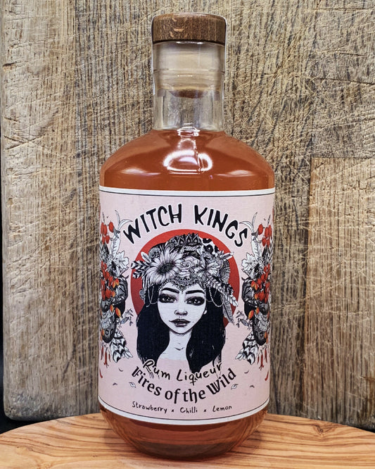 Fires of the Wild - Strawberry, Chilli & Lemon - Rum Liqueur (20% ABV, 50cl, 18+)