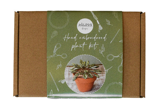 3D STUMPWORK PLANT HAND EMBROIDERY KIT