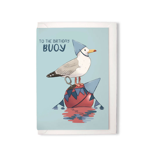 Birthday Buoy Greeting Card