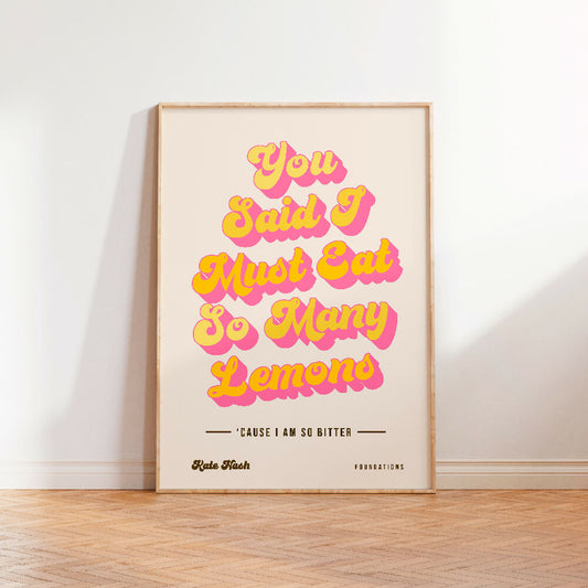 FOUNDATIONS KATE NASH PRINT