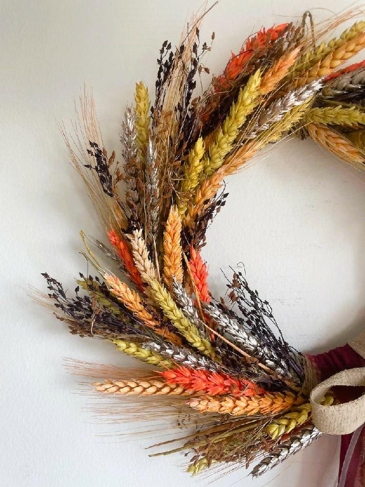 MEDIUM WHEAT WREATH